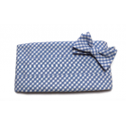 Gingham Check Cummerbund and Tie